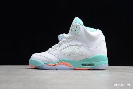 JORDAN 'LIGHT RETRO 5 AIR AQUA' GS 0724